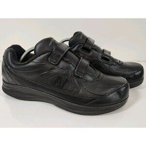 New Balance 577 Walking DSL-2 Shoes Mens 11 2E Triple Black MW577VK Made In USA